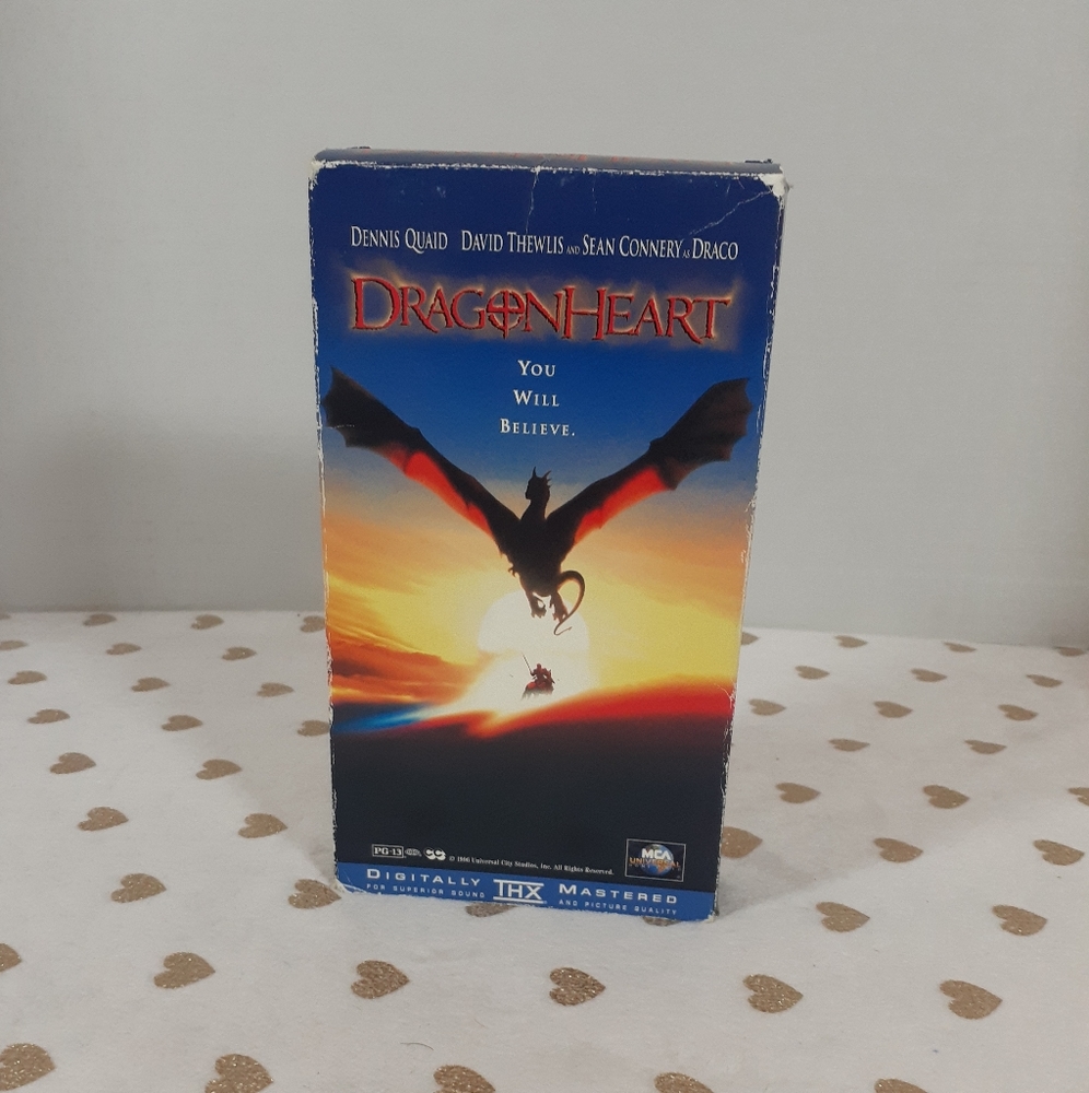 🎉S-HP🎉 📀📼 10/$25 Dragon Heart VHS